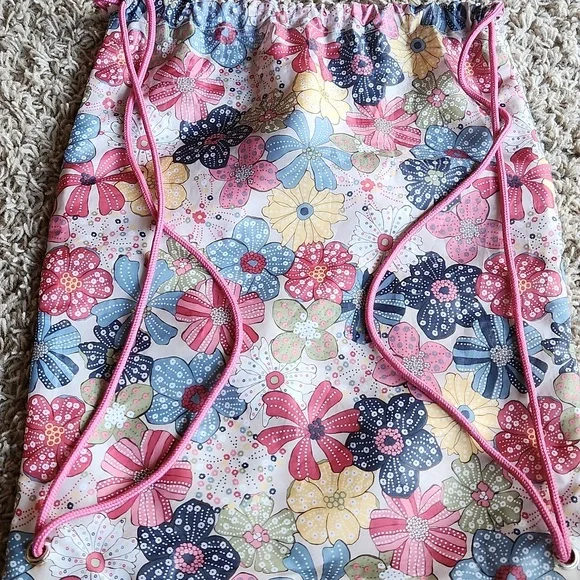 Thirthy-one Floral Print Cinch Bag - Picture 3 of 4